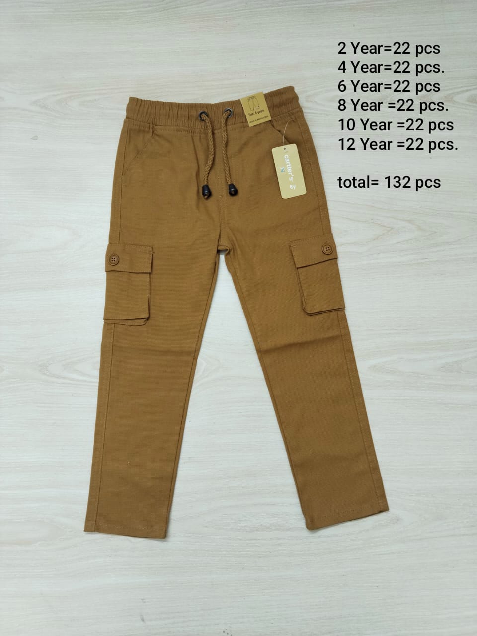 Cargo Pant Light Brown